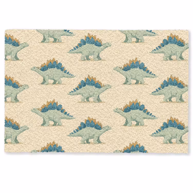 Dino - Patroon - Groen Deurmat klein 898 -zkaufland3d