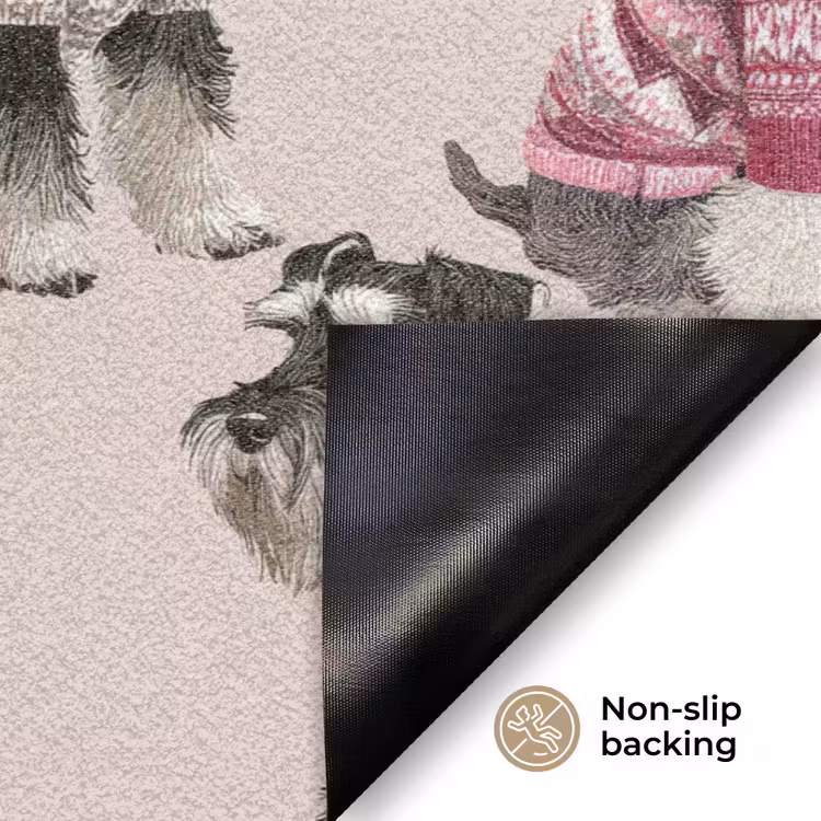 Honden - Truien - Rood Deurmat klein 898 -antislip_EN