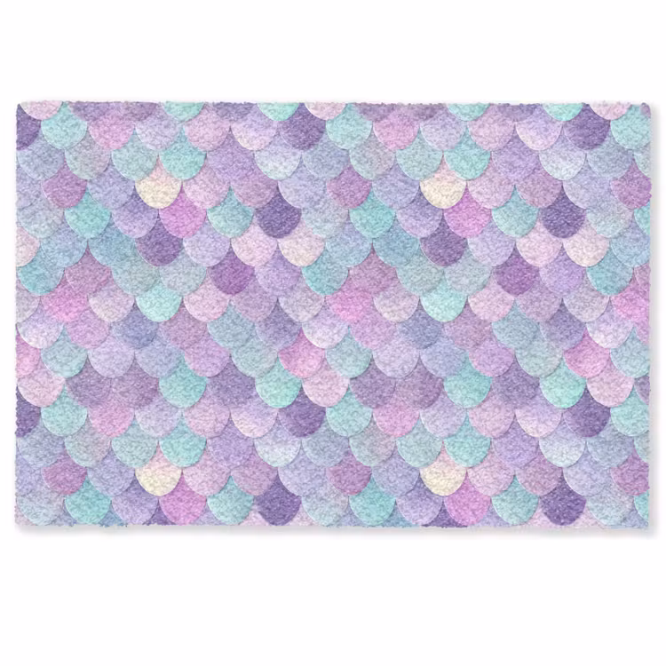 Dromerig - Zeemeermin - Pastel Deurmat klein 898 -zkaufland3d