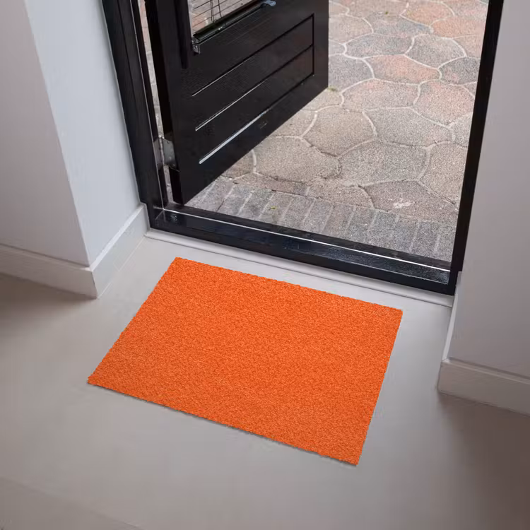 Fiery - Tangerine - Oranje Deurmat klein 898 -sfeer5
