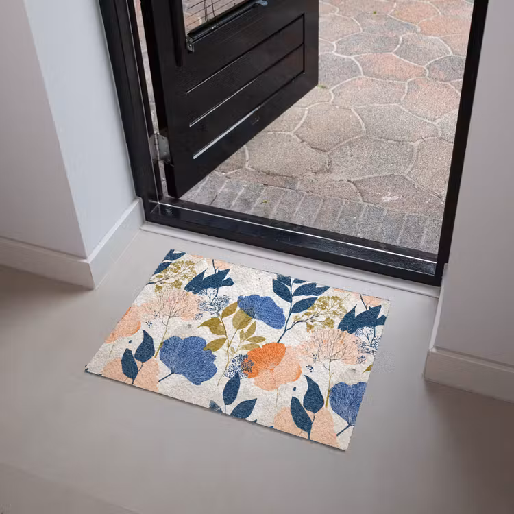 Bloemen - Botanisch - Kleurrijk Deurmat klein 898 -sfeer5