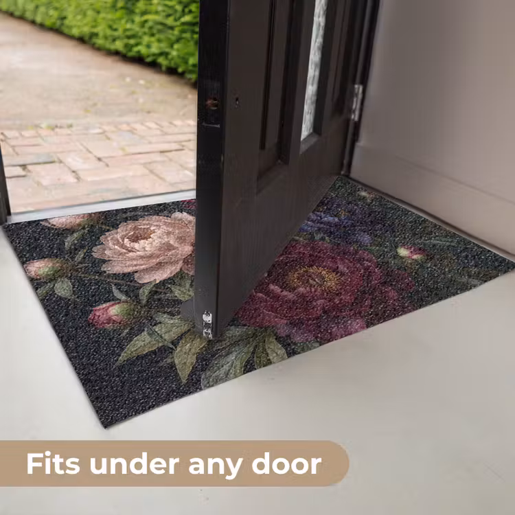 Bloemen - Boeket - Natuur - Modern - Donker Deurmat klein -USP_EN