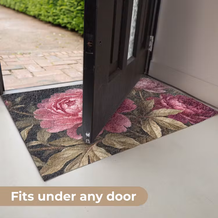 Bloemen - Roze - Klassiek - Natuur Deurmat klein -USP_EN