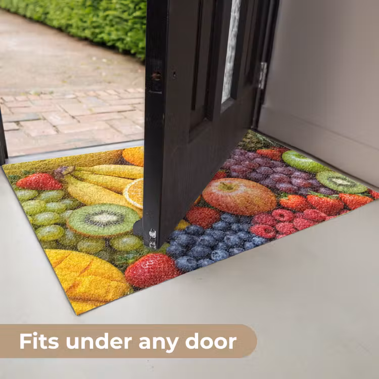 Eten - Fruit - Vers - Kleurrijk - Voeding Deurmat klein -USP_EN