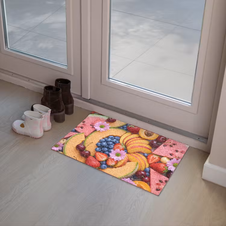 Eten - Fruit - Zomer - Kleurrijk Deurmat klein -sfeer3