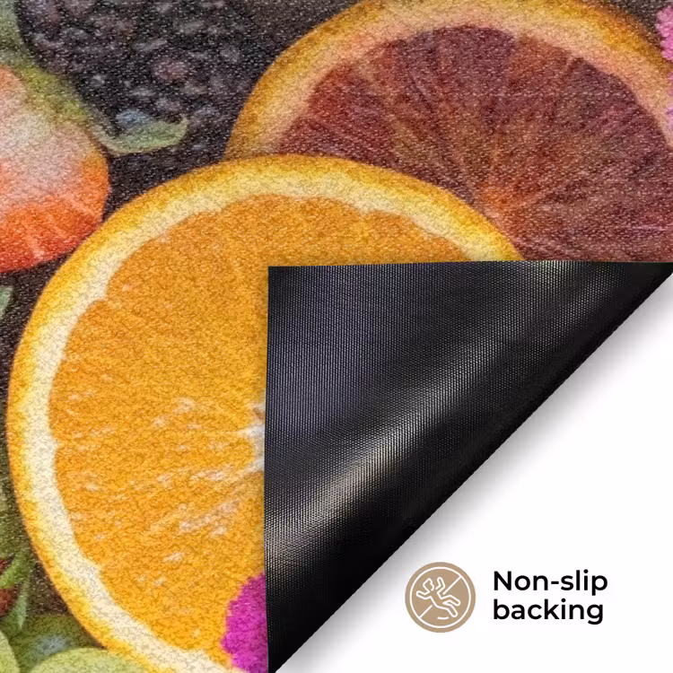 Fruit - Vers - Variatie - Eten - Kleurrijk Deurmat klein -antislip_EN