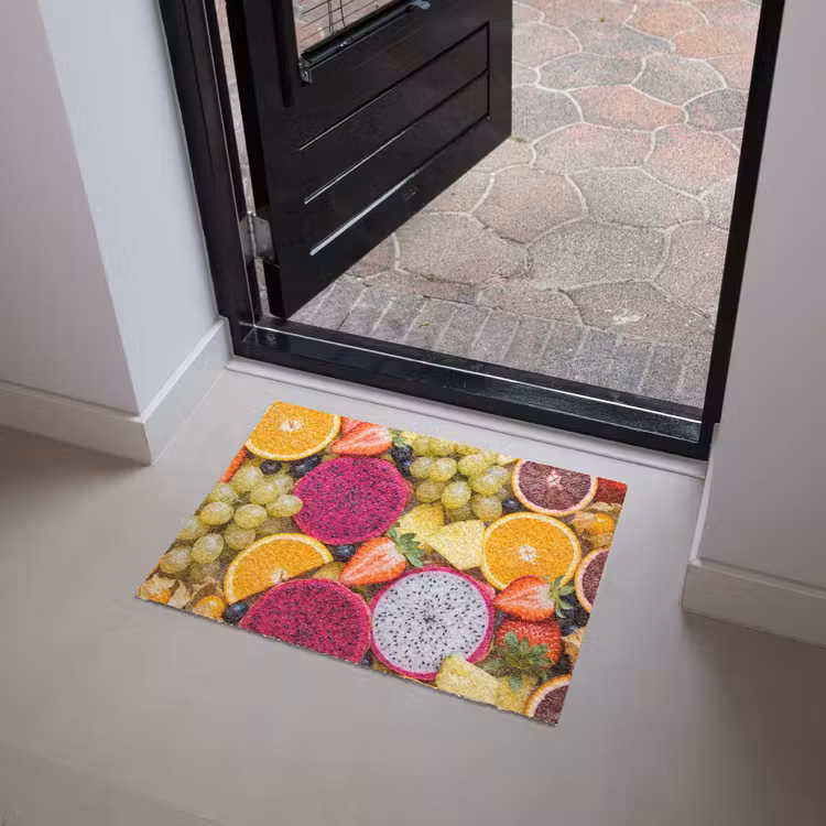 Fruit - Assortiment - Kleurrijk - Gezondheid Deurmat klein -sfeer5