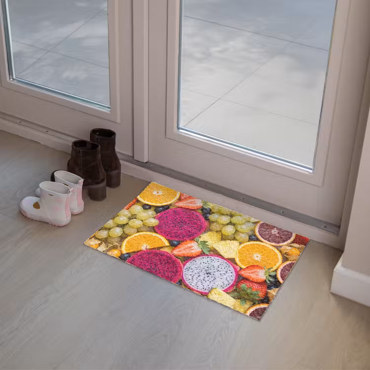 Fruit - Assortiment - Kleurrijk - Gezondheid Deurmat klein -sfeer3