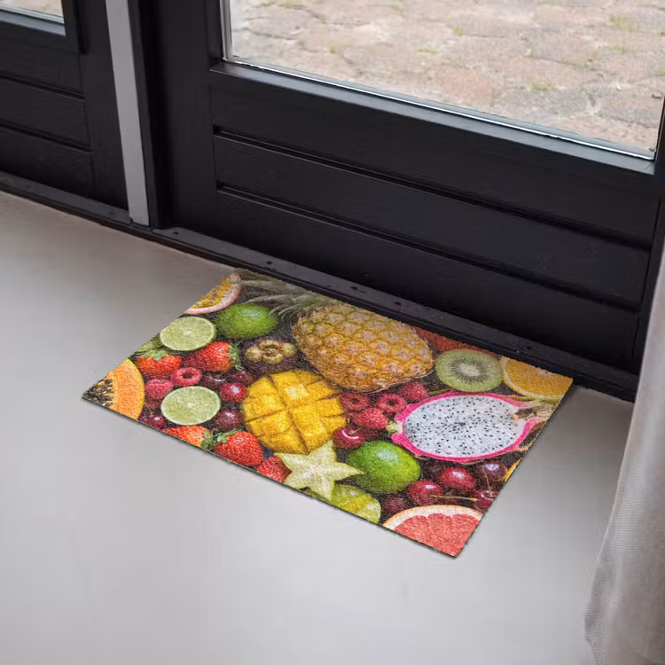 Fruit - Assortiment - Vers - Gezond - Kleurrijk Deurmat klein -sfeer2