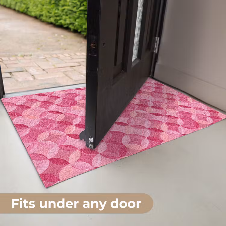 Geometrisch - Mozaïek - Modern - Roze Deurmat klein 898 -USP_EN