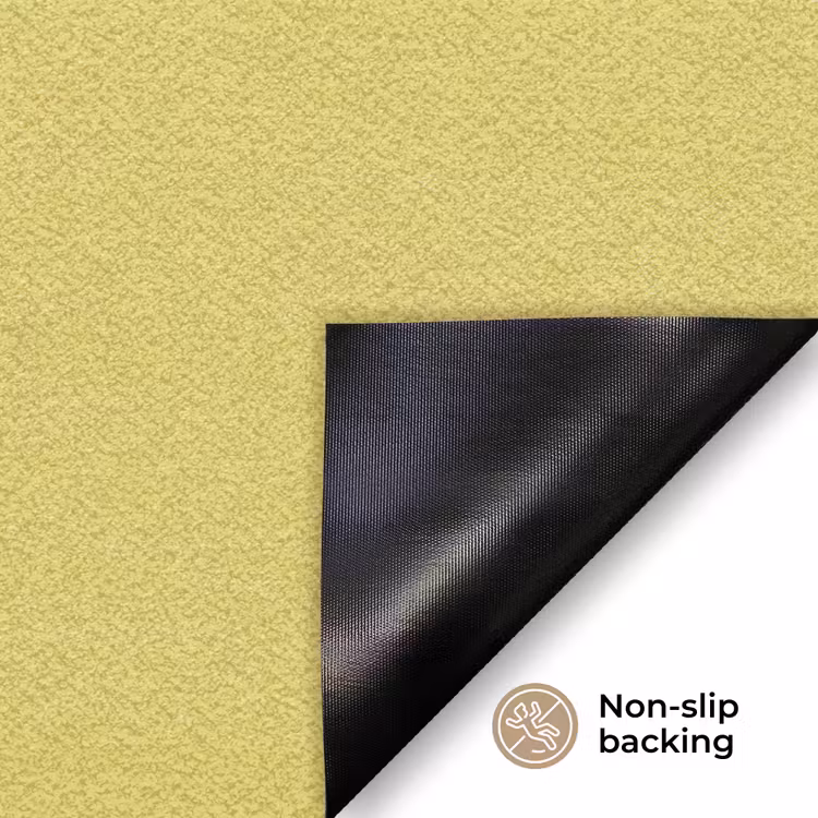 Golden - Ochre - Geel Deurmat klein 898 -antislip_EN
