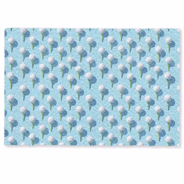 Golf - Ballen - Blauw Deurmat klein 898 -zkaufland3d