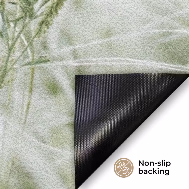 Grassen - Minimalistisch - Groen Deurmat klein -antislip_EN