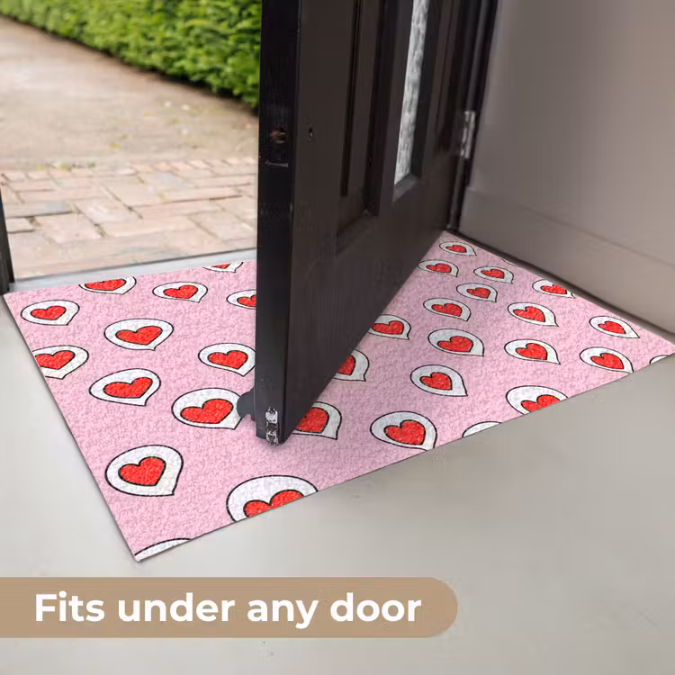 Hartjes - Patroon - Rood Deurmat klein 898 -USP_EN