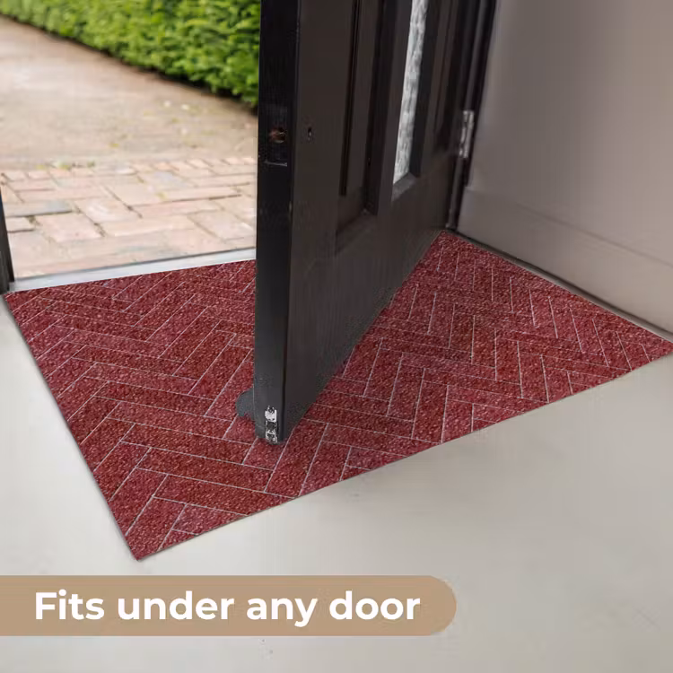 Visgraat - Wandtegel - Bordeaux - Rood Deurmat klein 898 -USP_EN