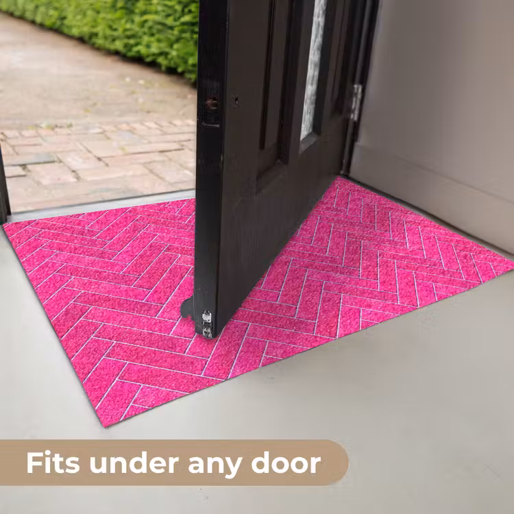Visgraat - Wandtegel - Fuchsia - Roze Deurmat klein 898 -USP_EN