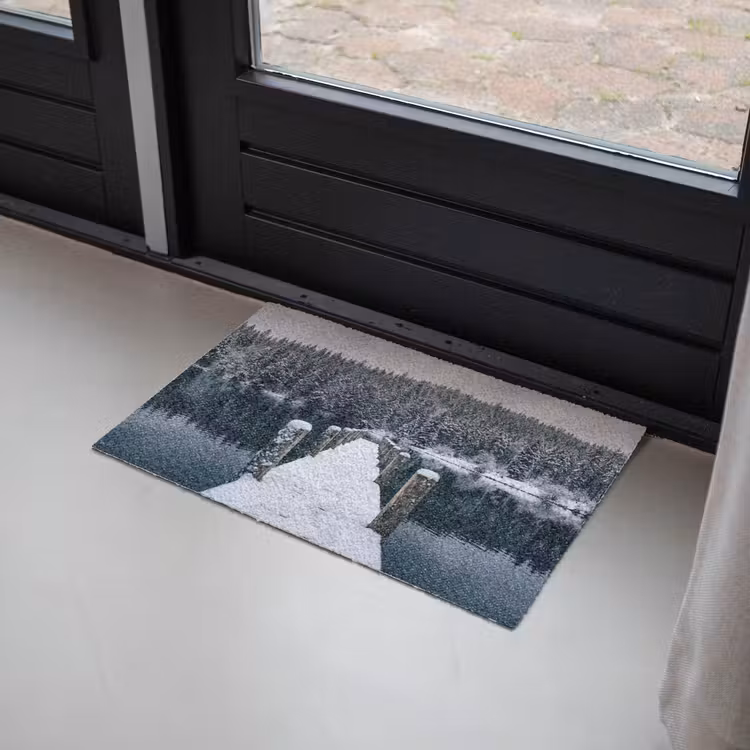 Steiger - Meer - Sneeuw - Bergen - Rustgevend Deurmat klein -sfeer2