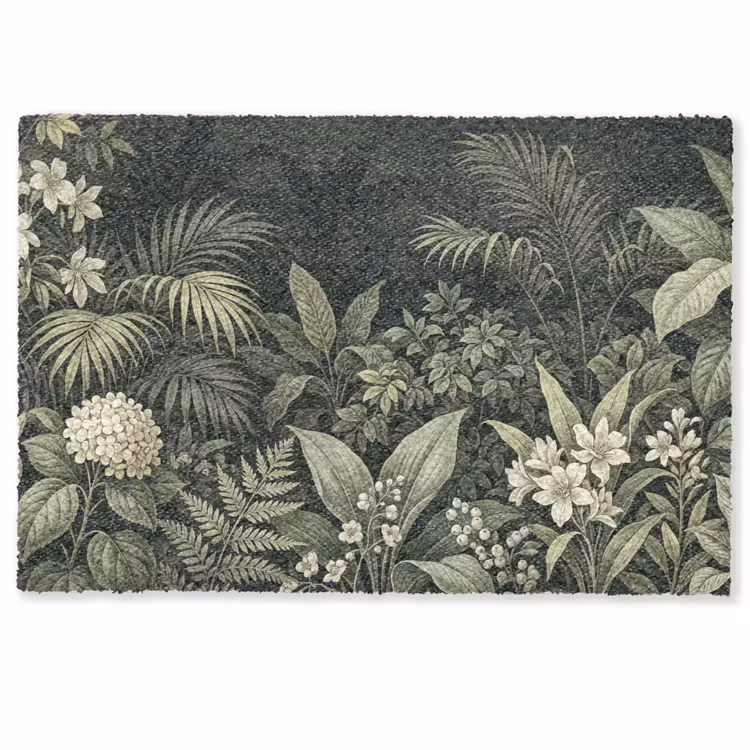 Jungle - Bladeren - Botanisch - Groen Deurmat klein -zkaufland3d
