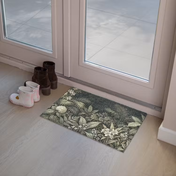 Jungle - Bladeren - Botanisch - Groen Deurmat klein -sfeer3