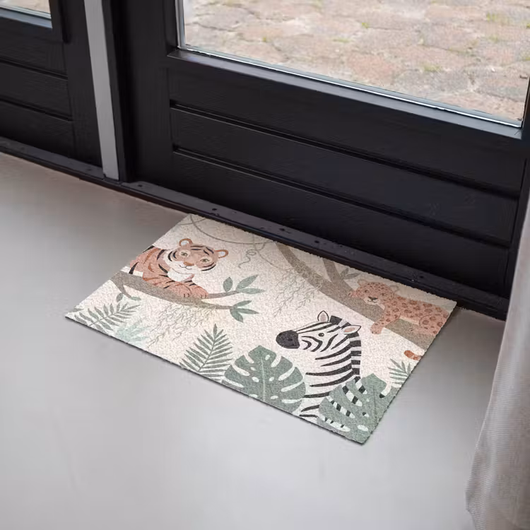 Jungle - Rustiek - Pastel Deurmat klein -sfeer2
