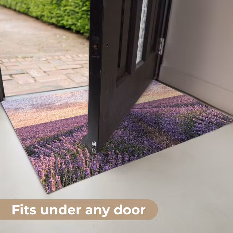 Landschap - Lavendelveld - Paars Deurmat klein -USP_EN