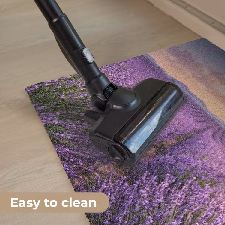 Lavendel - Veld - Natuur - Paars Deurmat klein -reinigen_EN