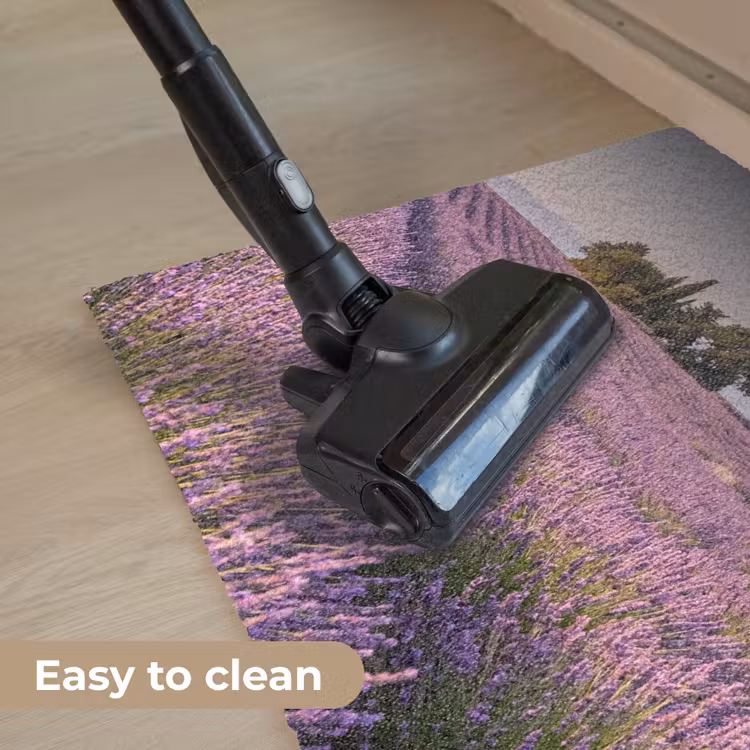 Lavendel - Landschap - Sereen - Paars Deurmat klein -reinigen_EN