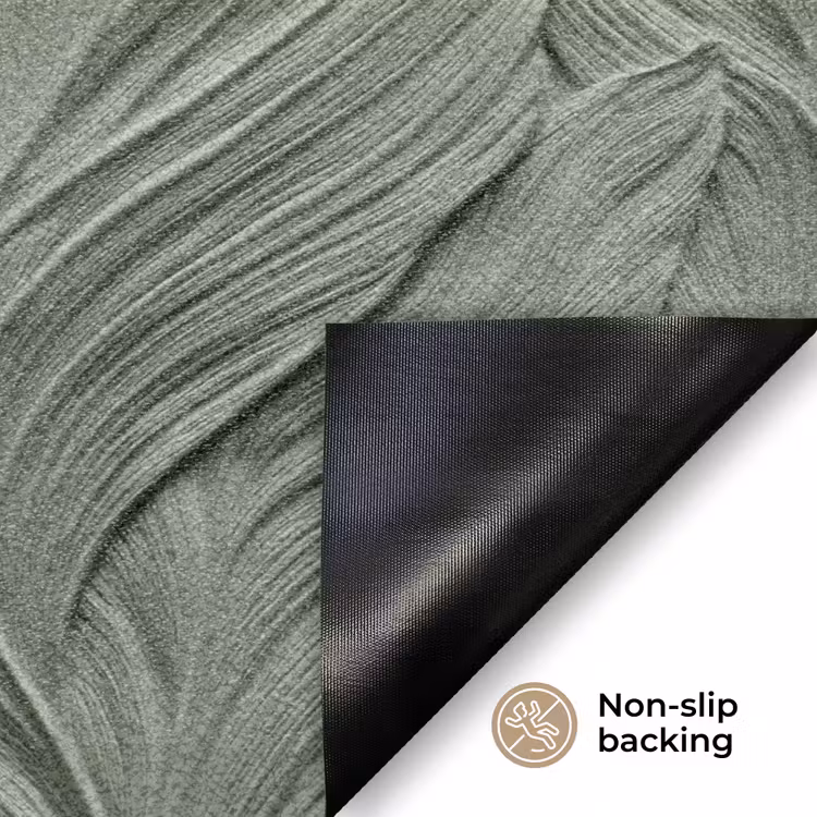 Bladeren - Textuur - Groen Deurmat klein 898 -antislip_EN