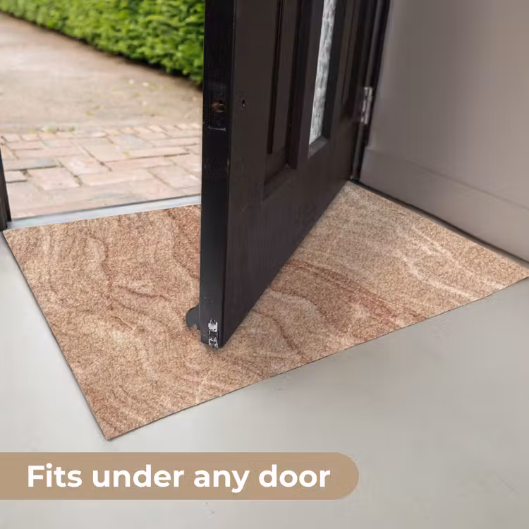 Marmer - Ader - Natuur - Abstract - Beige Deurmat klein -USP_EN