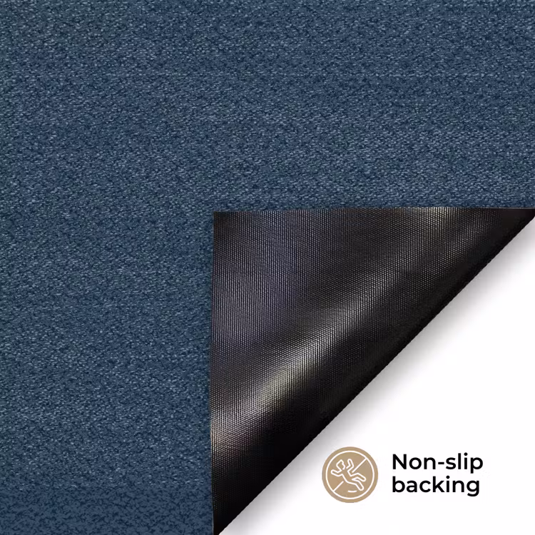 Midnight - Blue - Blauw Deurmat klein 898 -antislip_EN