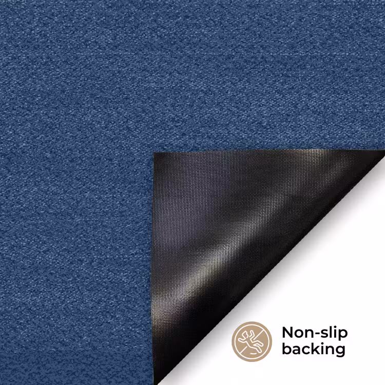 Midnight - Navy - Blauw Deurmat klein 898 -antislip_EN