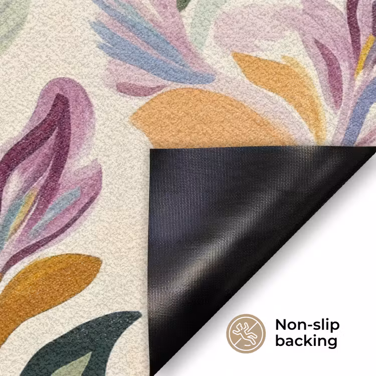 Modern - Abstract - Kleurrijk Deurmat klein 898 -antislip_EN
