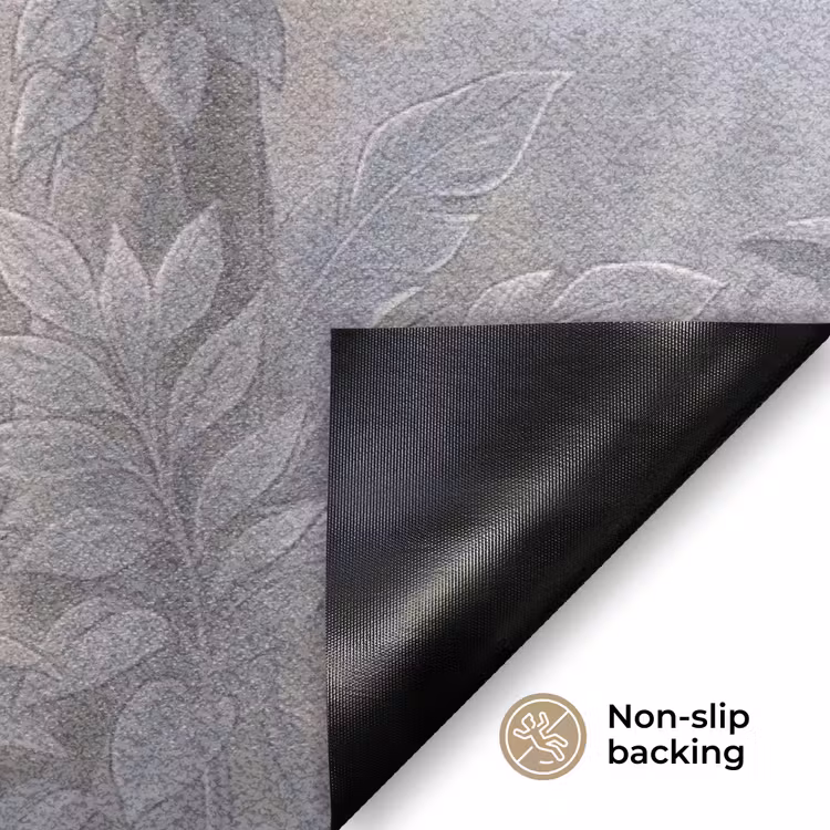 Aap - Boom - Jungle - Natuur - Grijs Deurmat klein -antislip_EN