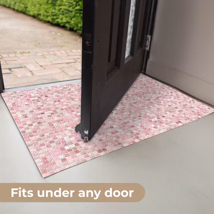Mozaïek - Patroon - Roze Deurmat klein 898 -USP_EN
