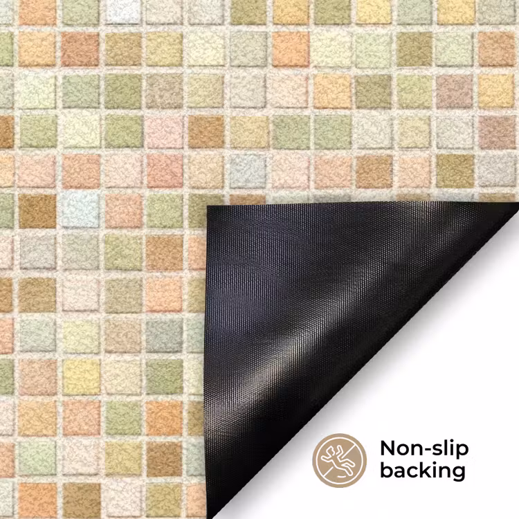Mozaïek - Patroon - Terracotta Deurmat klein 898 -antislip_EN