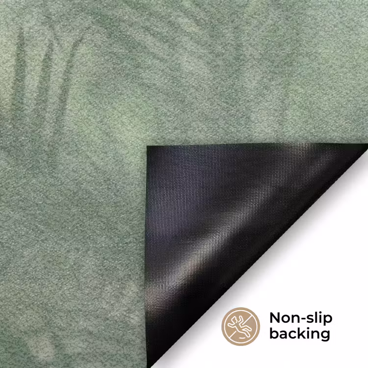 Natuur - Vervaagd - Groen - Abstract - Modern Deurmat klein -antislip_EN