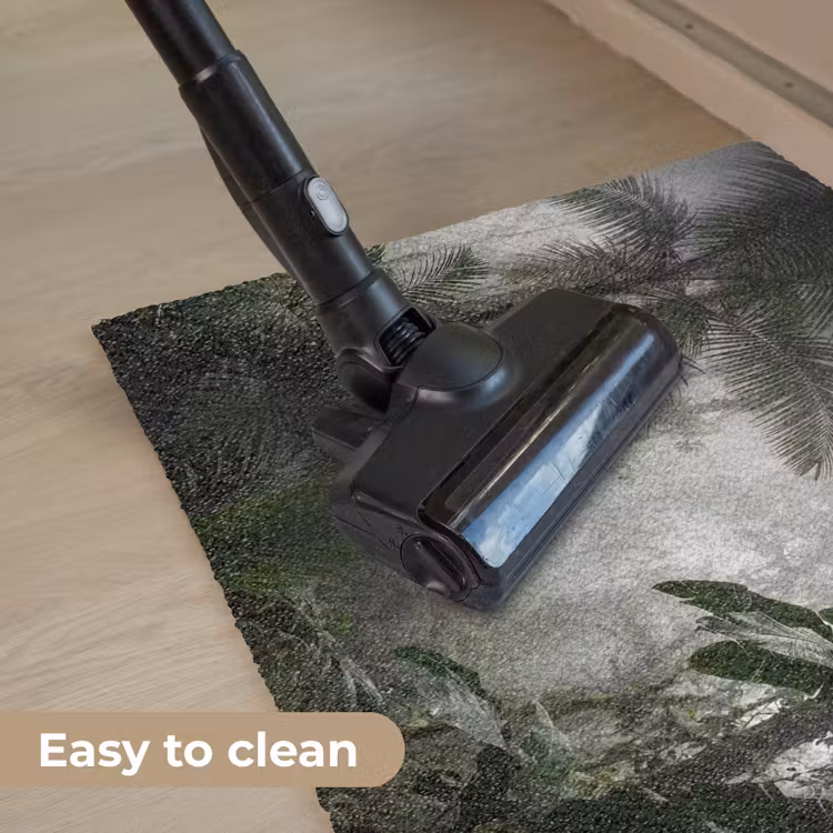 Natuur - Jungle - Mist - Groen - Bladeren Deurmat klein -reinigen_EN