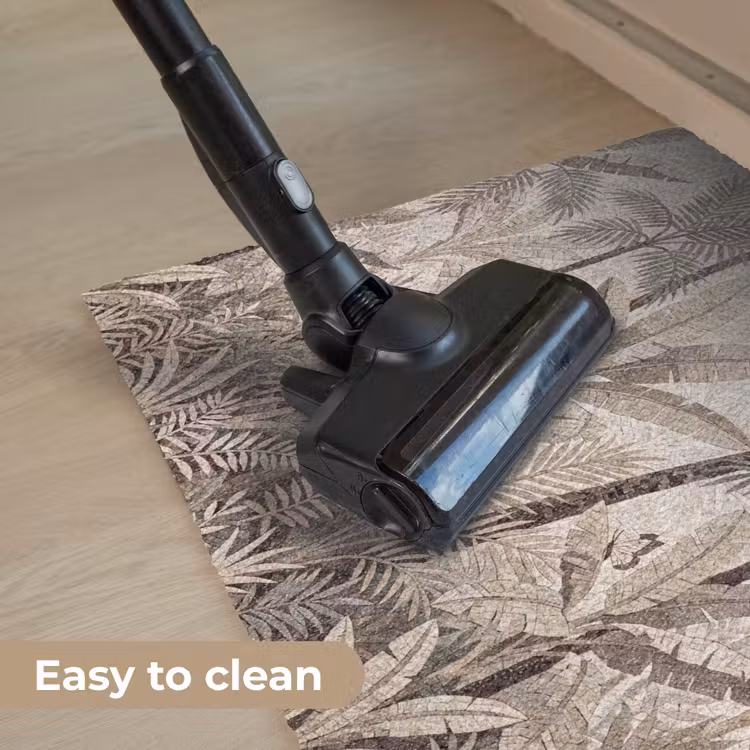 Natuur - Bladeren - Landschap - Mozaïek - Beige Deurmat klein -reinigen_EN