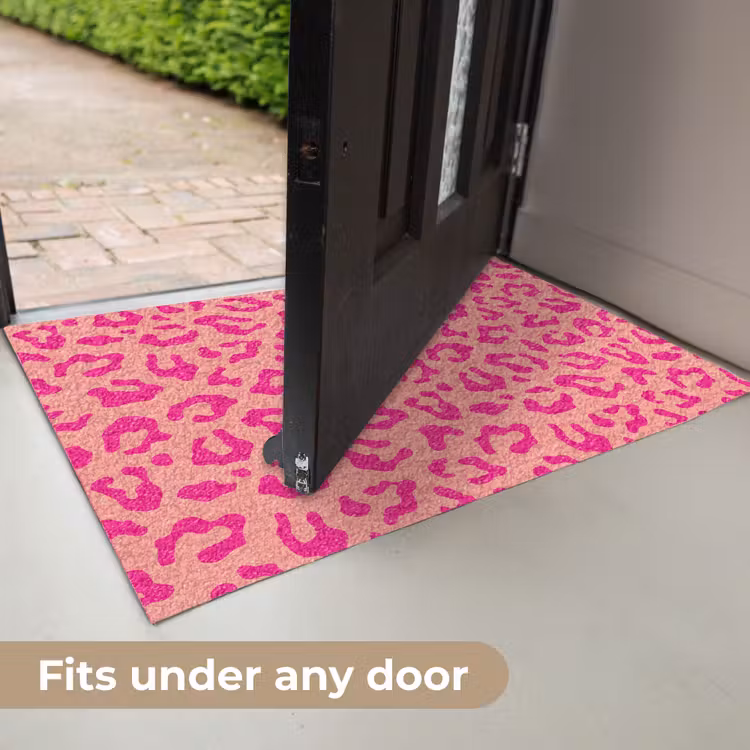 Panterprint - Roze - Dierenprint - Minimalistisch Deurmat klein -USP_EN