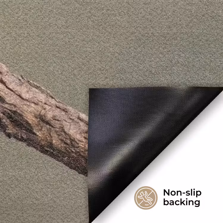 Papagaai - Tak - Natuur - Kleurrijk Deurmat klein -antislip_EN