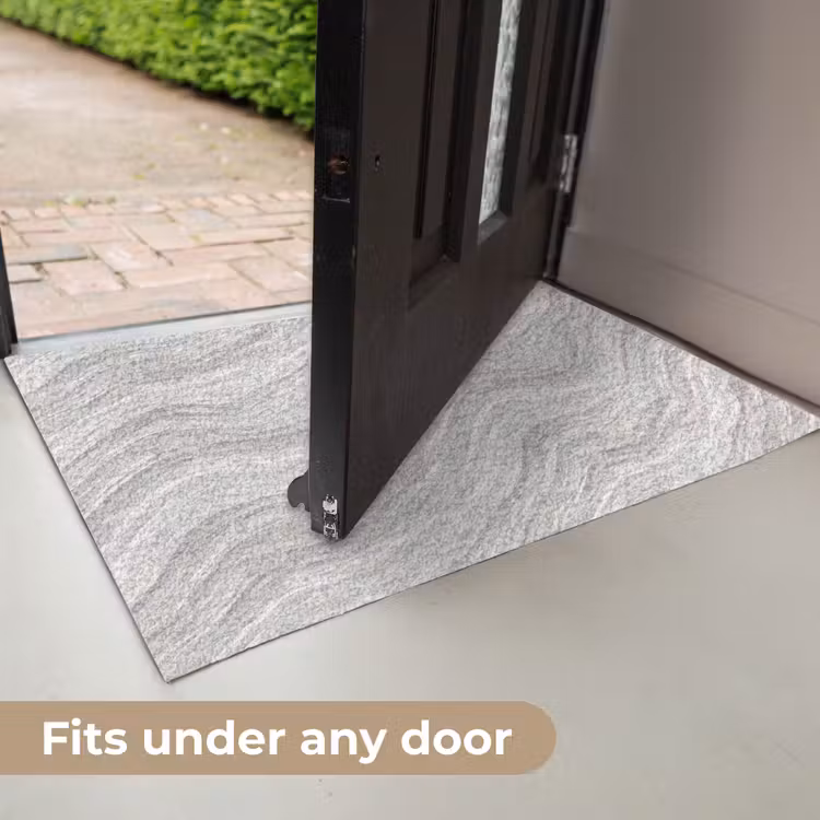 Patroon - Helder - Wit - Grijs Deurmat klein 898 -USP_EN
