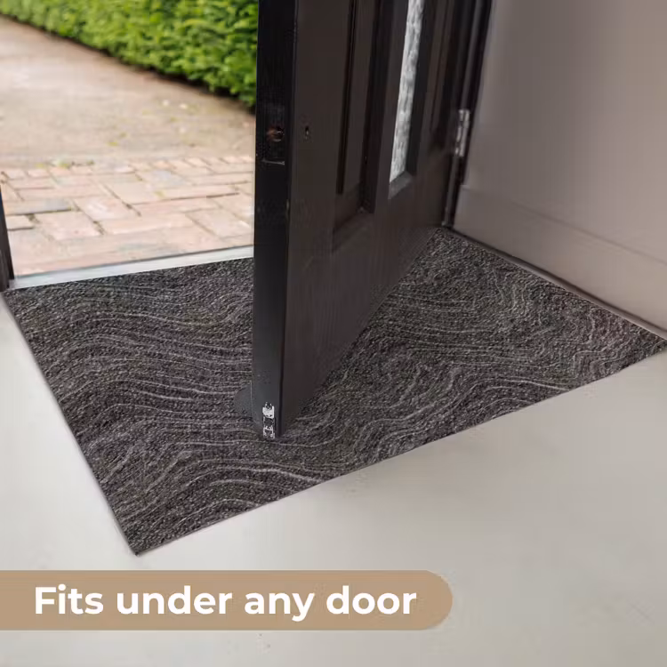 Patroon - Contrast - Antraciet Deurmat klein 898 -USP_EN