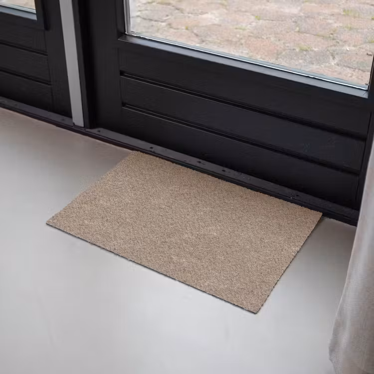 Patroon - Kalksteen - Beige Deurmat klein 898 -sfeer2