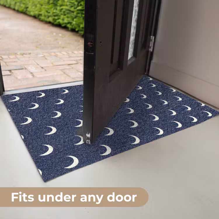 Patroon - Manen - Blauw Deurmat klein 898 -USP_EN