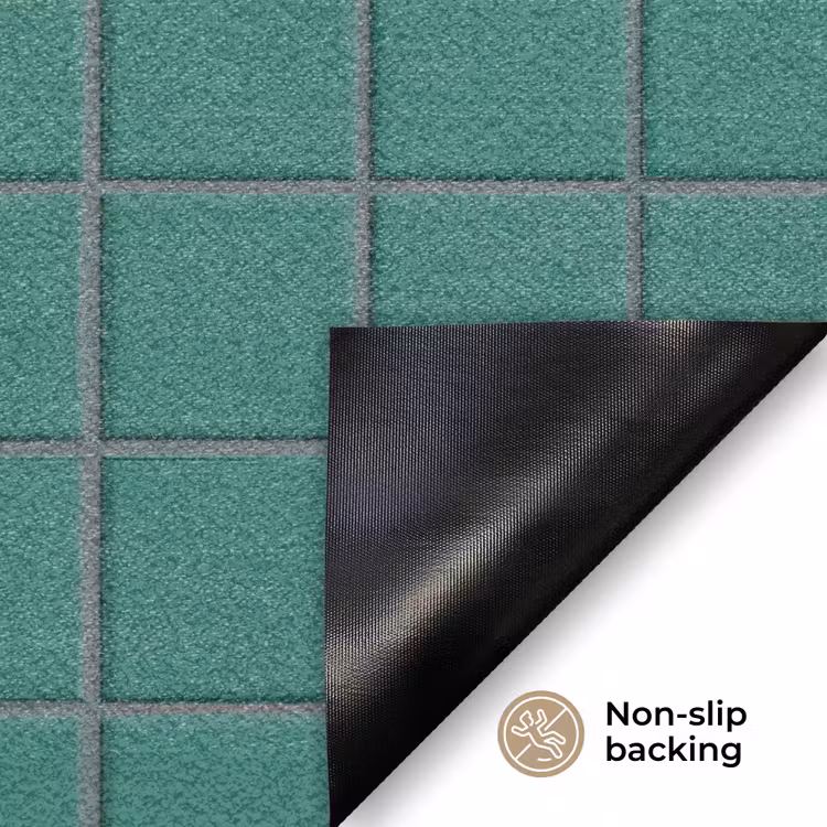 Patroon - Patroon - Smaragd Deurmat klein 898 -antislip_EN