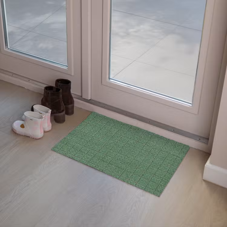 Patroon - Tegels - Groen Deurmat klein 898 -sfeer3