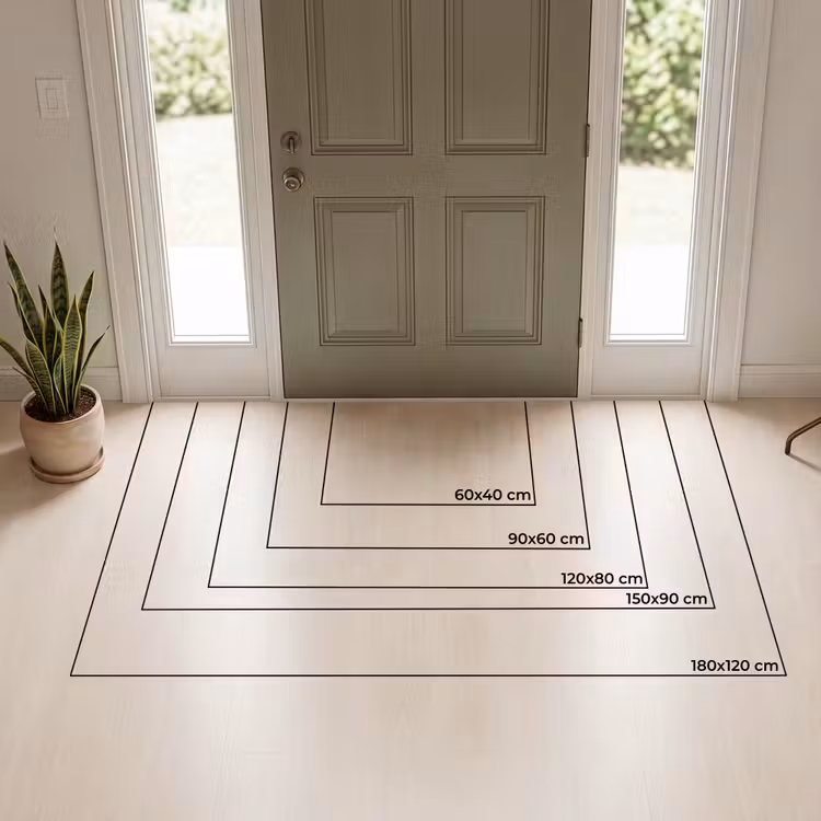 Pauw - Veren - Blauw Deurmat klein -formaat_overzicht