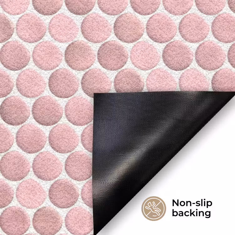 Penny - Mozaïek - Lichtroze Deurmat klein 898 -antislip_EN