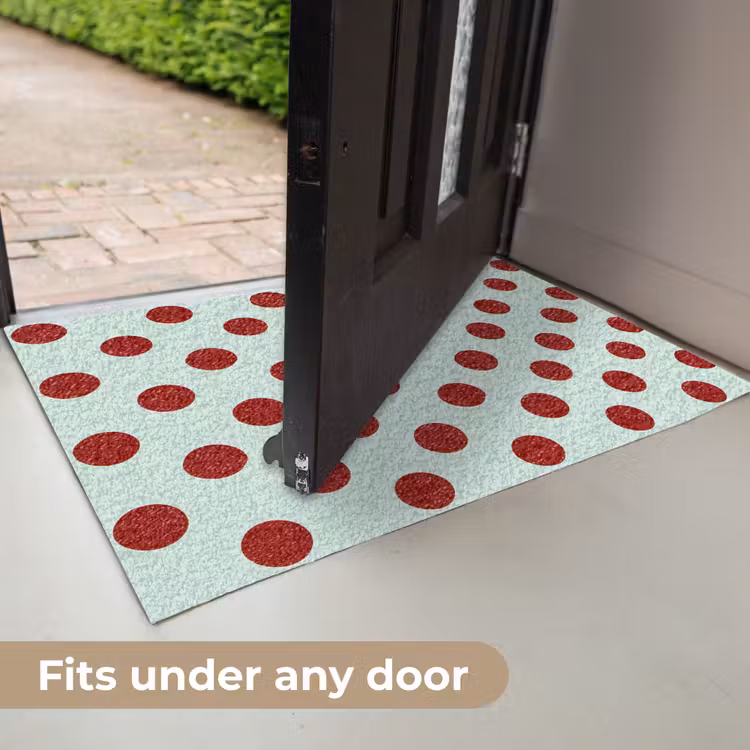 Polka - Dots - Rood Deurmat klein 898 -USP_EN