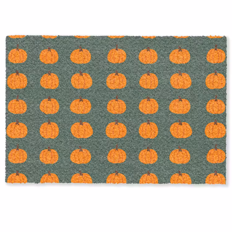 Pompoen - Patroon - Oranje Deurmat klein 898 -zkaufland3d